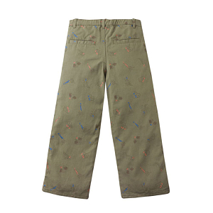 Брюки свободные Gingersnaps "Harold Dino Party", хаки